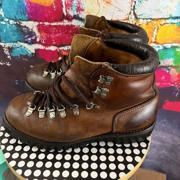Vintage 70's Red Wing Irish Setter Sport Mountain Hiking Boots Size 8.5 EE Wide - Picture 3 of 10